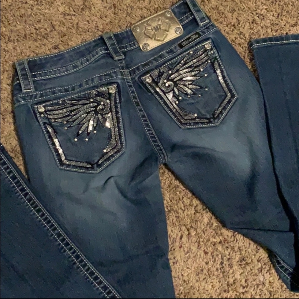 Miss me signature boot cut jeans